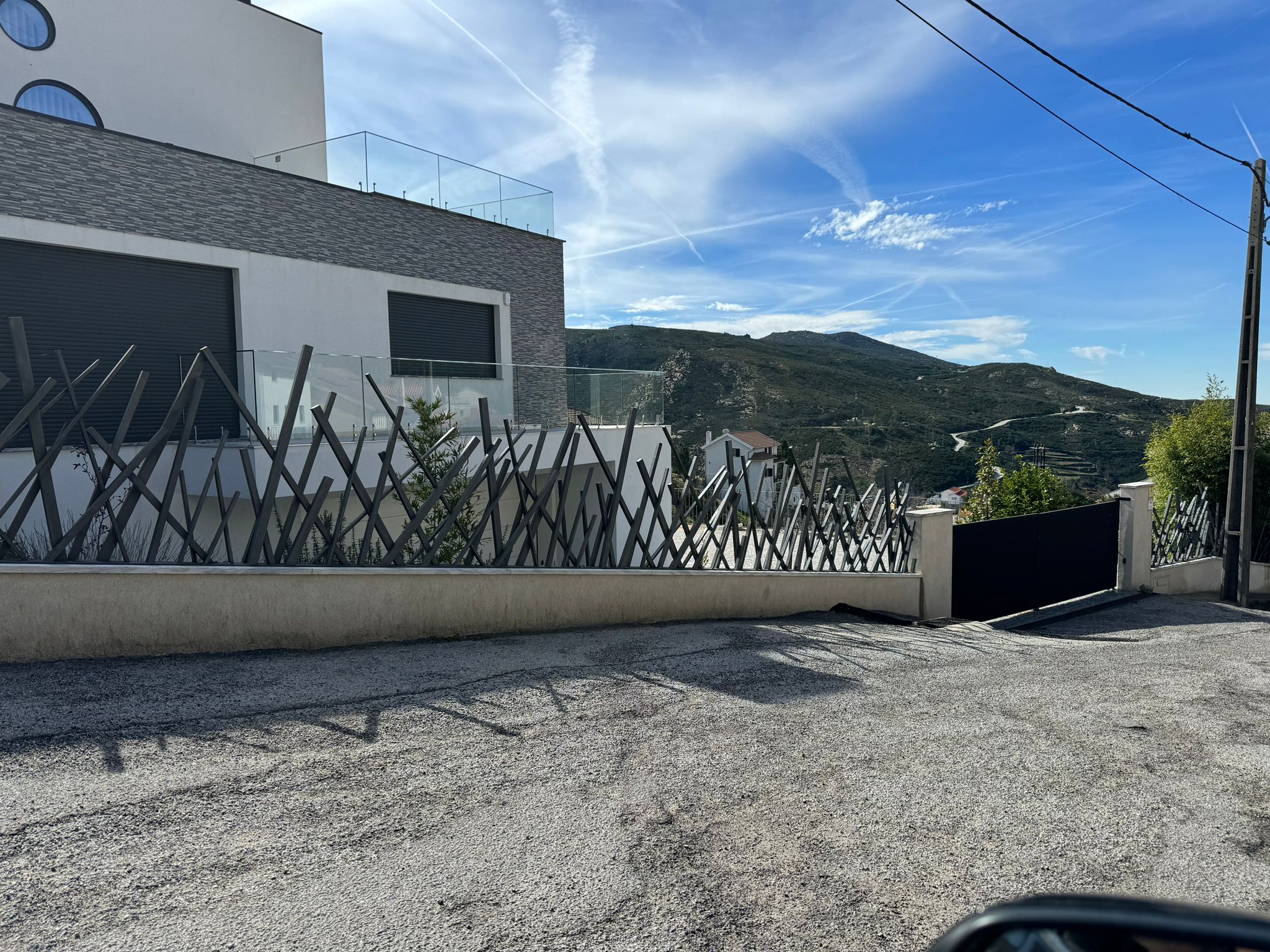 Vedação decorativa moderna